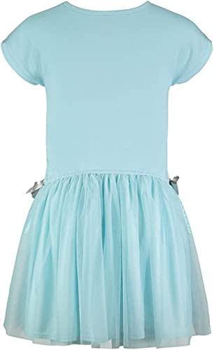 Disney Frozen Elsa Toddler Girls Short Sleeve Dress Blue 4T
