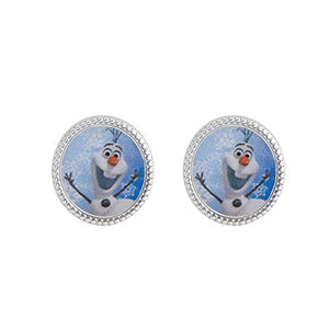 The Snowman Fine Silver Plated Stud Earrings