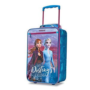 Disney Softside Upright Luggage, Frozen Destiny, Carry-On 18-Inch