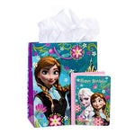 Large Frozen Gift Bag with Birthday Card