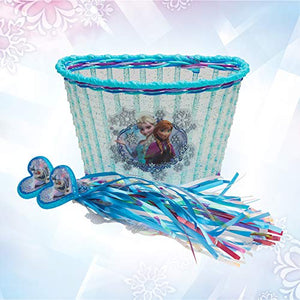 Disney Frozen Child Bike Basket & Streamer