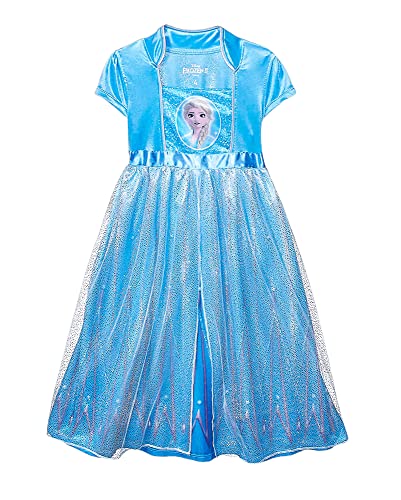 Disney Girls’ Little “Frozen” Fantasy Nightgown, Elsa - Frozen 2, 4T