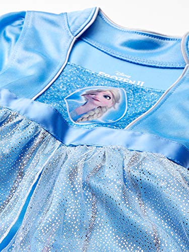 Disney Girls’ Little “Frozen” Fantasy Nightgown, Elsa - Frozen 2, 4T